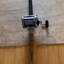 Deep Sea Fishing Rod and Reel, Daiwa Sealine 450H w. 7 ft Rod