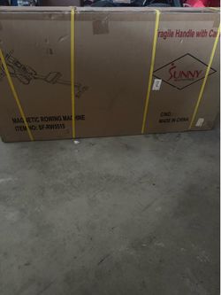 Brand New in Box Sunny Magnetic Rower