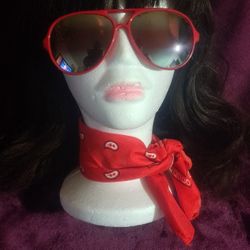 Vintage Red Aviators