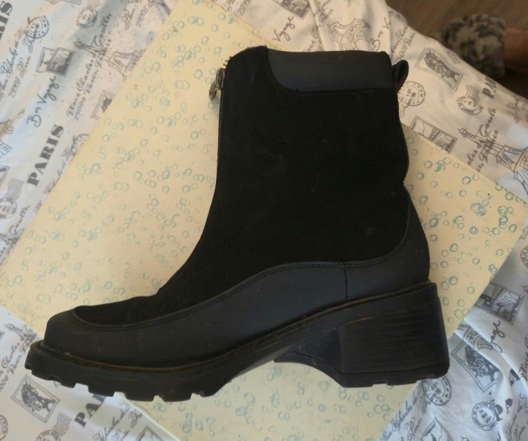 All Weather Zip Front Boots