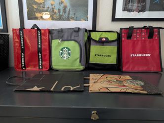 Starbucks lunch bags