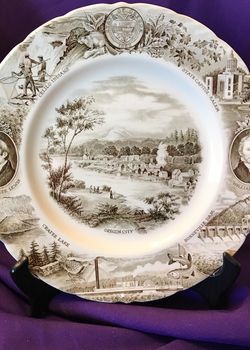 Collectors Plate “The Oregon Plate”