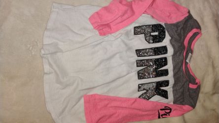Victoria's Secret PINK Sequin Logo Sweatshirt