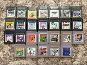 Nintendo gameboy / color games 5 each