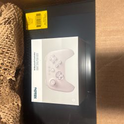 Black Analogue 3D With One White 8bitdo 64 Controller