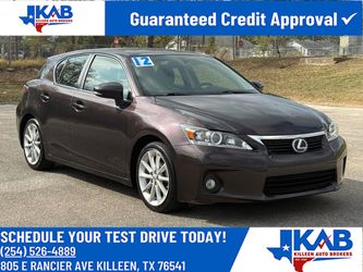 2012 Lexus CT 200h