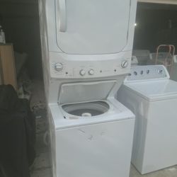 Stackable Washer And Electric Dryer 
