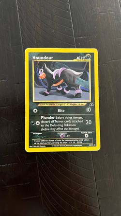 Houndour Pokémon Card