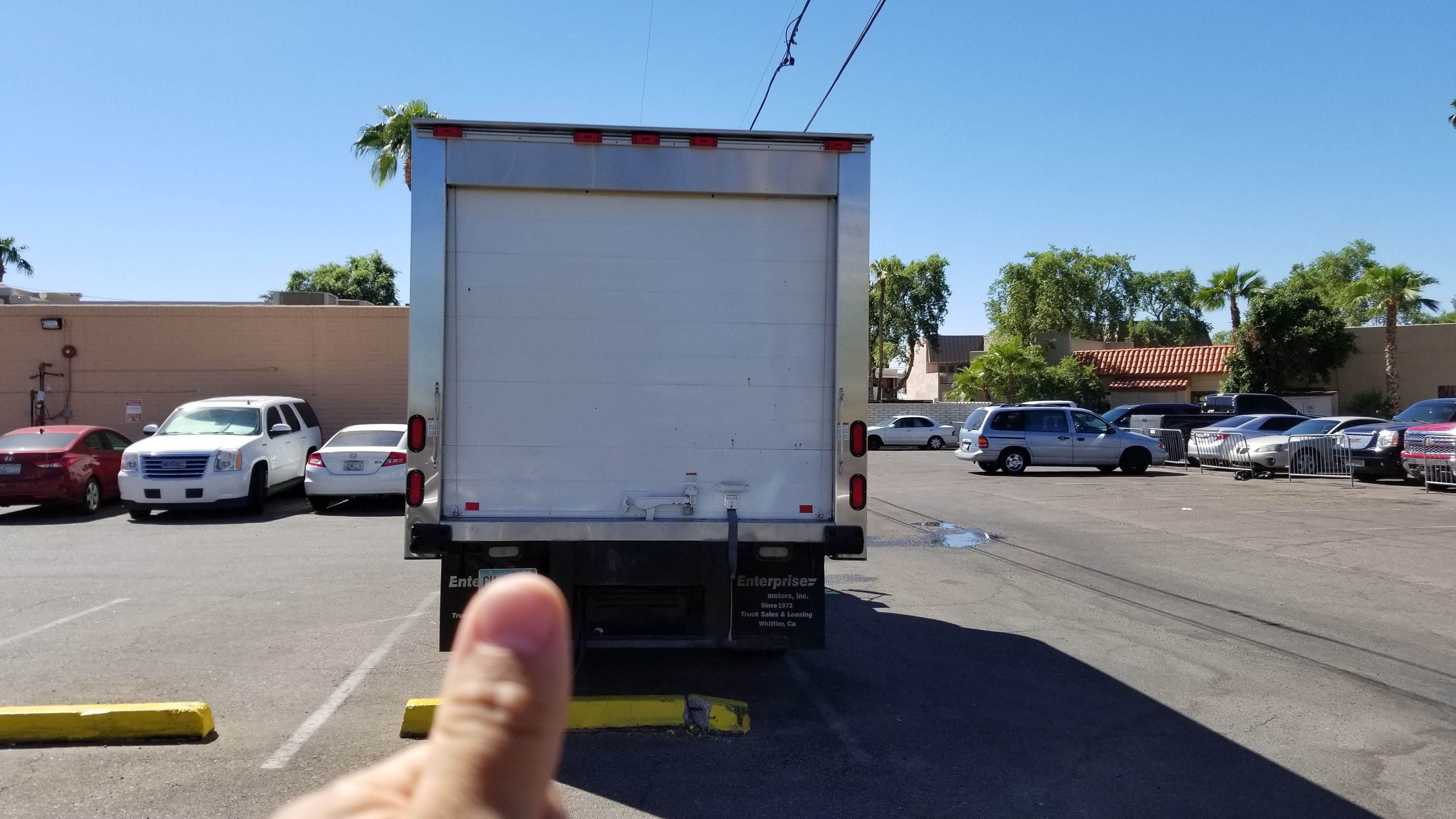 Isuzu refrigerated truck