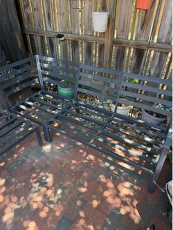 Outdoor Furniture Couch Frame Only