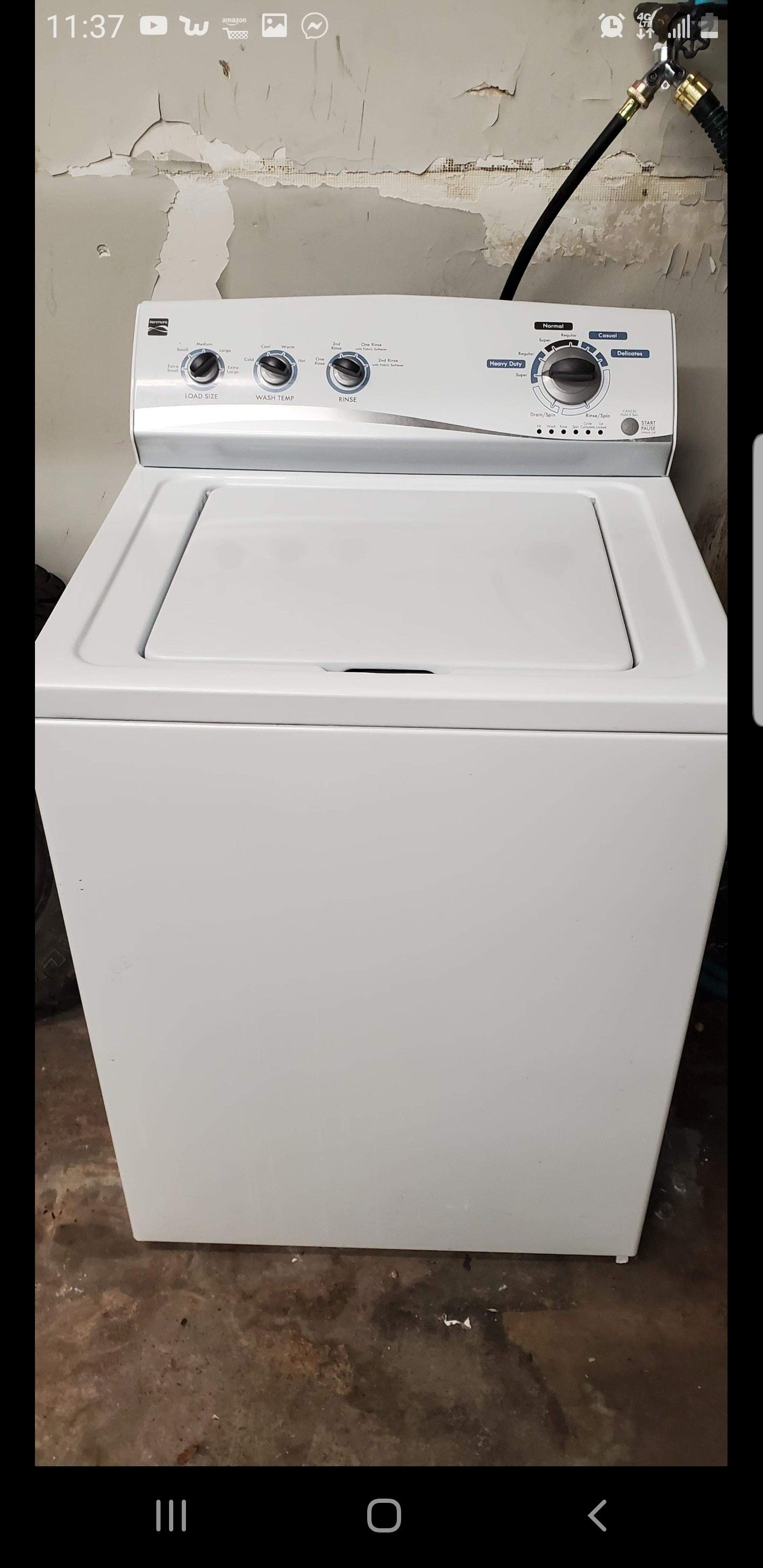 washer and dryer