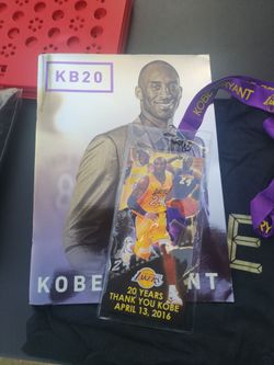 Kobe Bryant Memorabilia