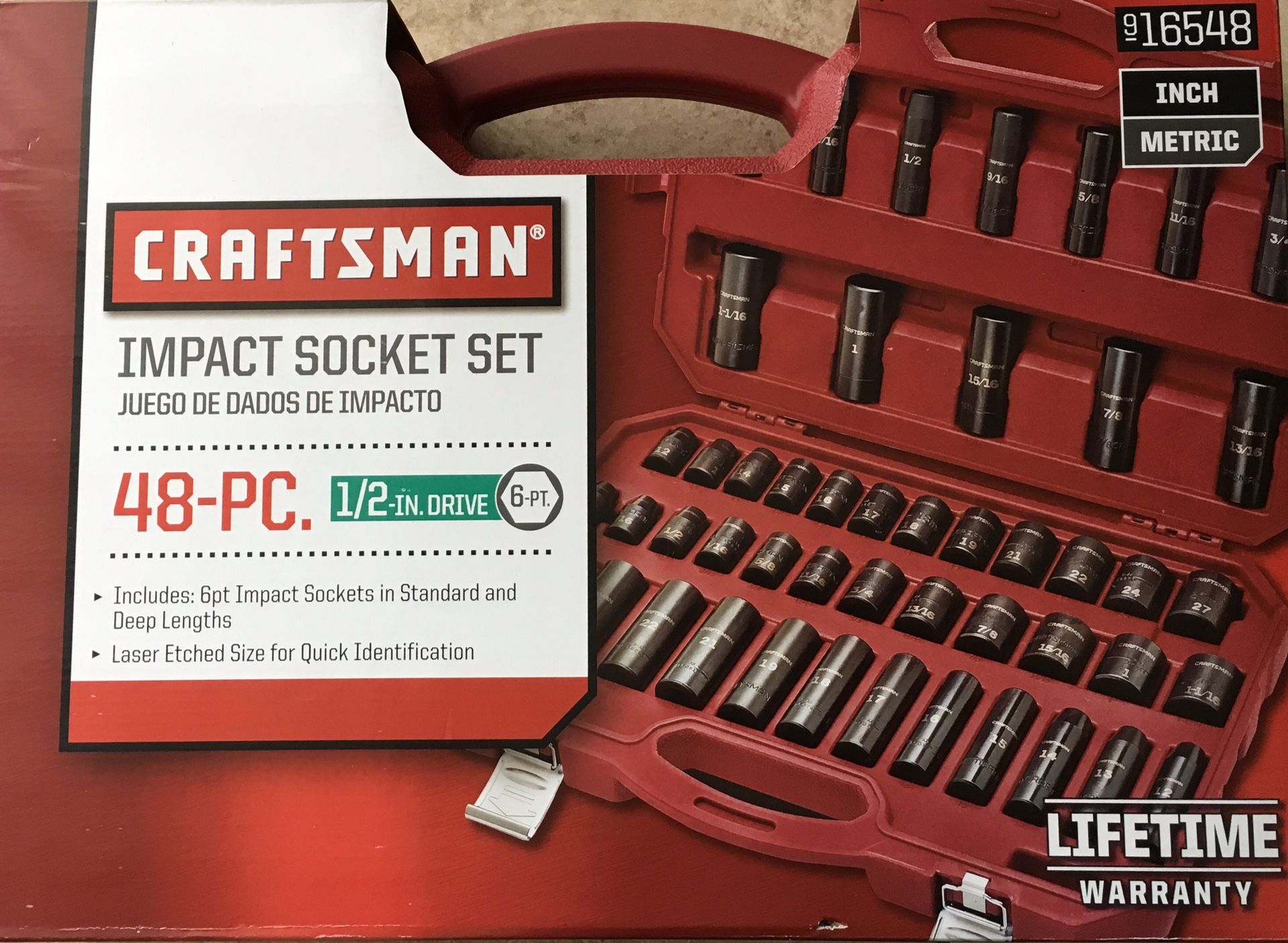 Craftsman - 48 pc. Impact Socket Set
