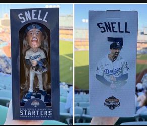 Dodgers Blake Snell Starter Series Bobblehead 5/9/26