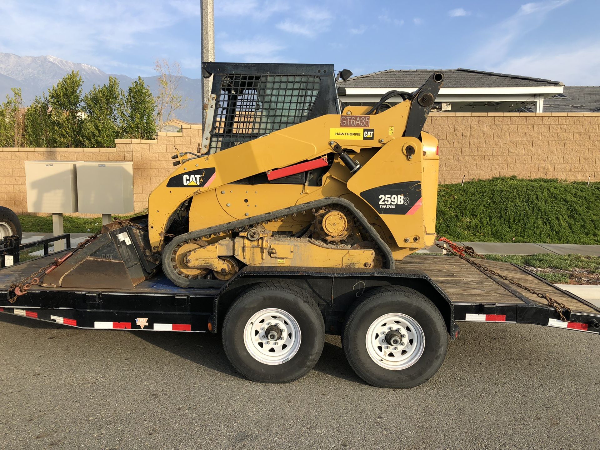 CAT 259b skid steer Bobcat