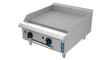 NATURAL GAS (LP conversion kit available)MANUAL GRIDDLE 2 BURNER - 60,000 BTU'S