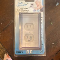 Free Child Safety Outlet Protector 