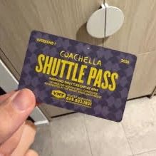 Coachella Weekend 1 Shuttle Pass