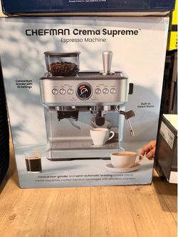 Chefman Crema Supreme Espresso Machine