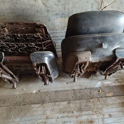 1966 Chevelle Hardtop Rear Seat And Bucket Seats 