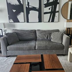 Premium Grey Couch From Z Gallery 