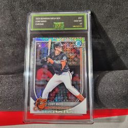 2025 Bowman Chrome Mega Box MOJO #37 Coby Mayo Rookie RC EJE GEM MINT 10
