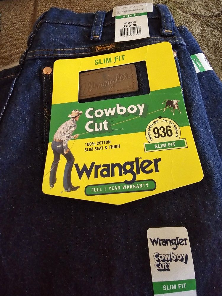 Wrangler Cowboy Cut NEW Jeans