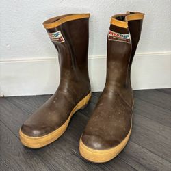 Xtratuf Neoprene Fishing Boots 12” Plain Toe Waterproof Men’s Size 9