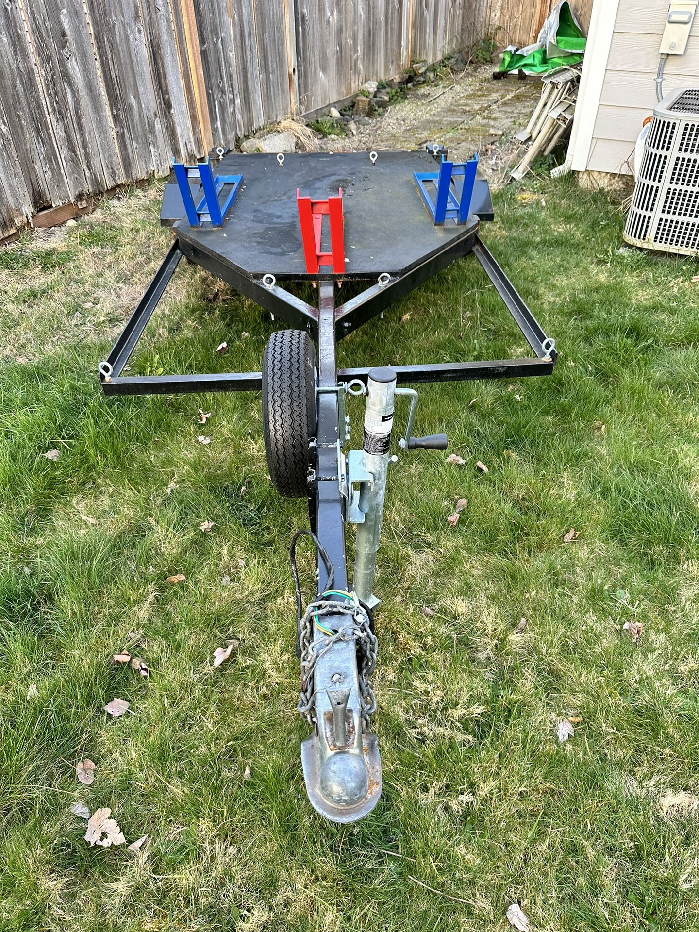 Custom Bike Trailer dirt Bike Trailer for Sale in Orting, WA OfferUp
