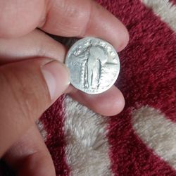 Moneda Con Error De Plata 25 Centavos S