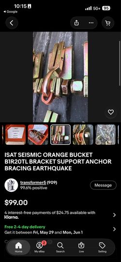 Seismic bucket