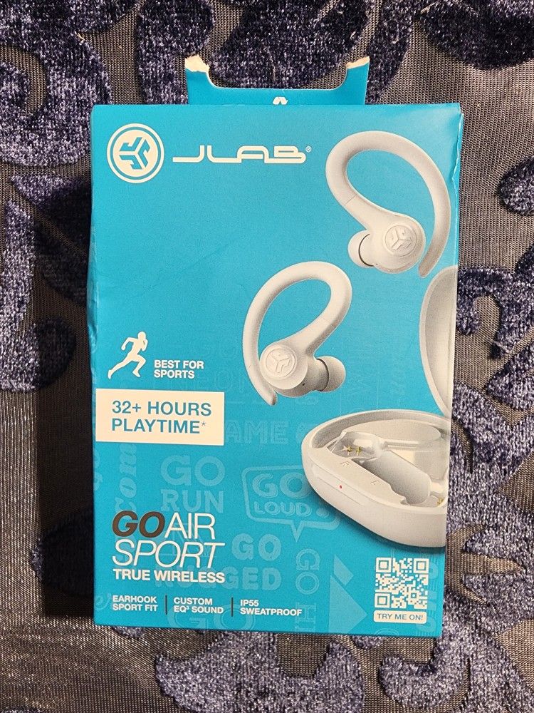 NEW - JLAB GO AIR SPORT WIRELESS HEADPHONES 