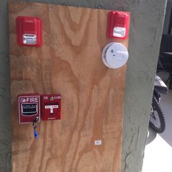Fire Alarm Board With  Keys