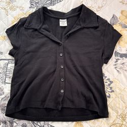 Black Button Up 