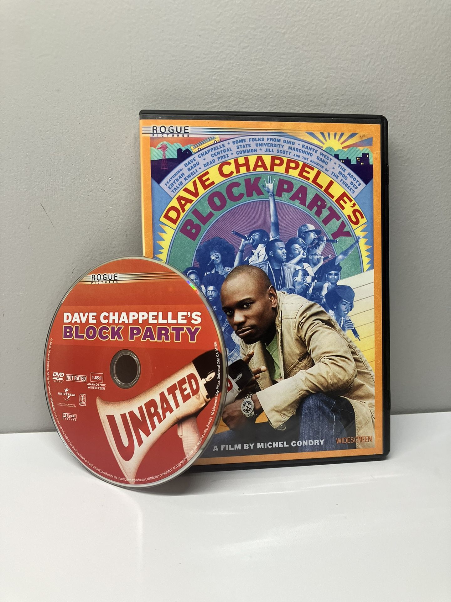 Dave Chappelle’s Block Party Unrated Widescreen DVD - Like New