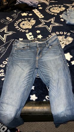 Blue Hollister pants