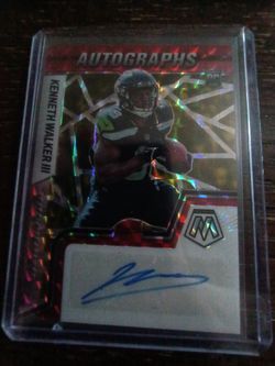 🔥 🔥 🔥 🔥 🔥 Kenneth Walker 3rd R.C AUTO "SUPER BOWL M.V.P"🔥🔥🔥