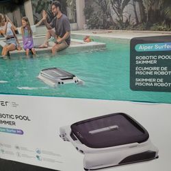 Solar Powered Pool Skimmer