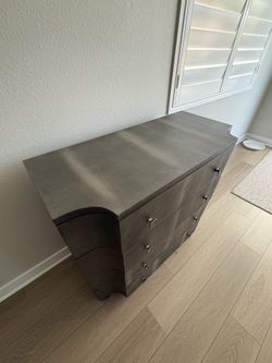 Charcoal gray dresser W-40" D-18" H-36"