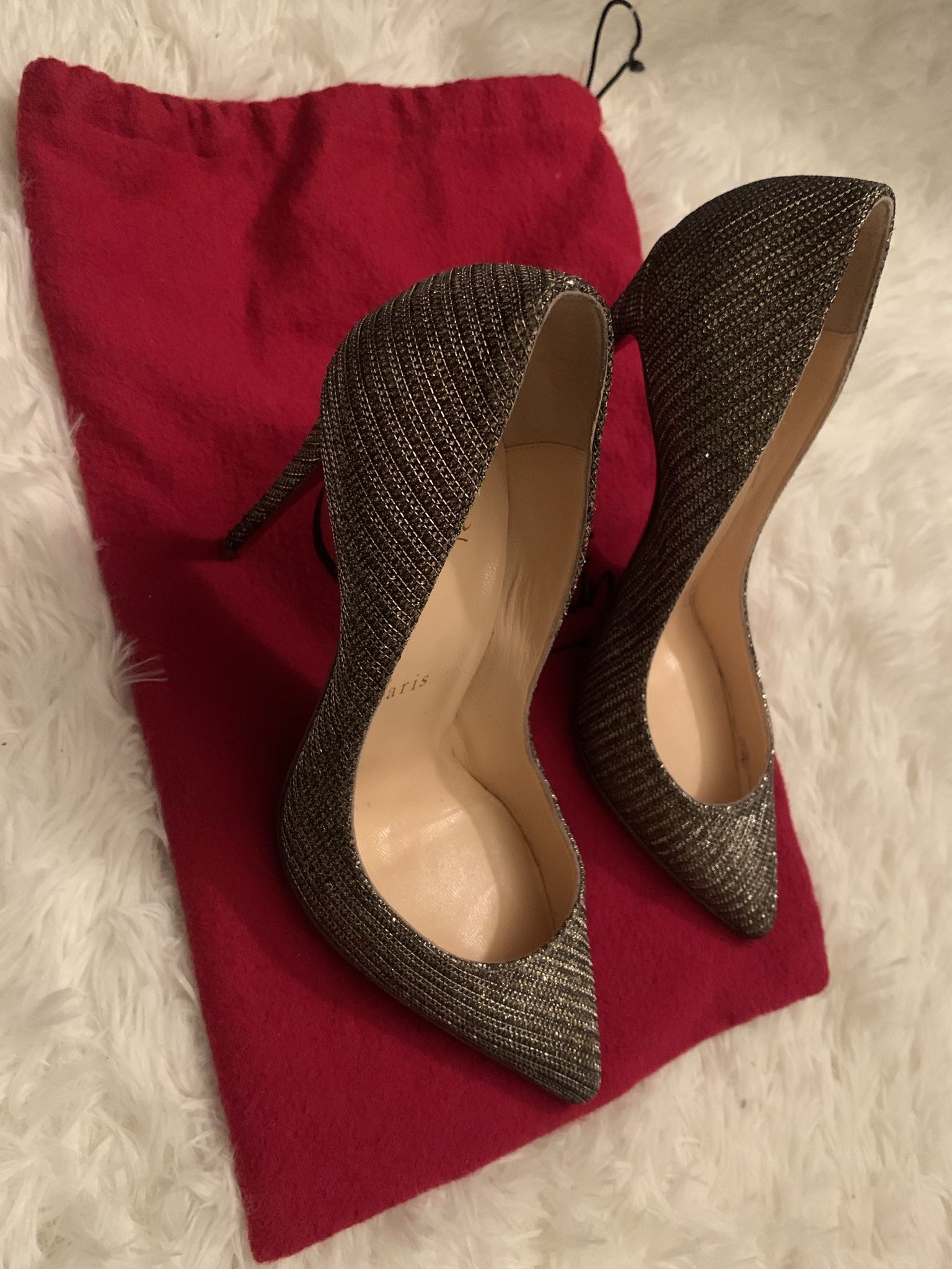 Authentic Louboutin Heels Sz 36