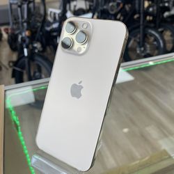 iPhone 13 Pro Max Gold Unlocked Can Work With Any Carrier! Shop Without Using Credit $0 To $100 Down To Take It! 