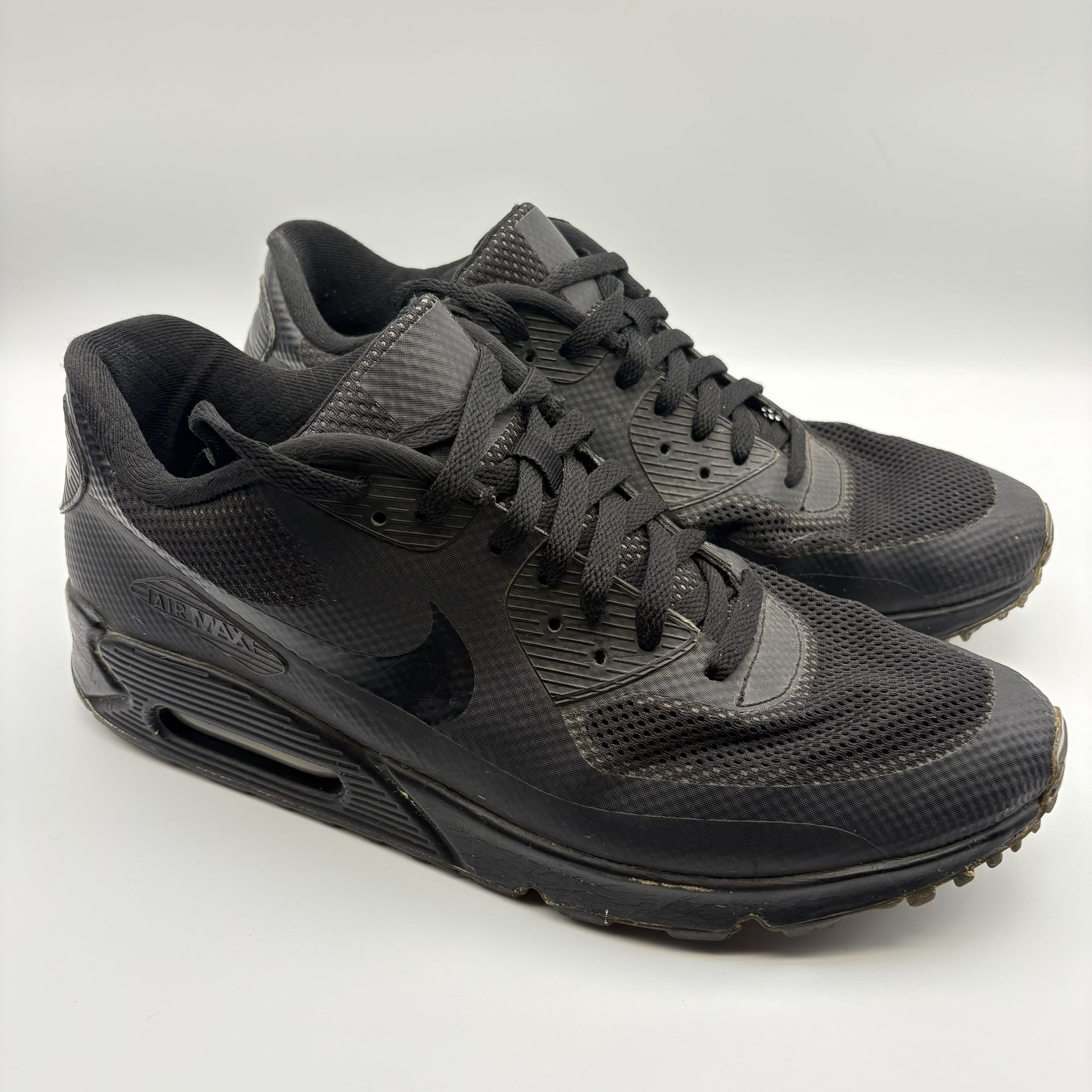 NIKE Air Max 90 HYP Hyperfuse Premium iD, Black, Men’s Size 11.5