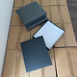 42 NEW Michaels Celebrate It Black Gift Boxes 10x12x2 (25.4×30.4×5 cm)