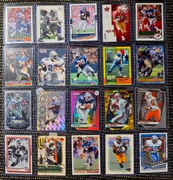 NFL RB Card Lot