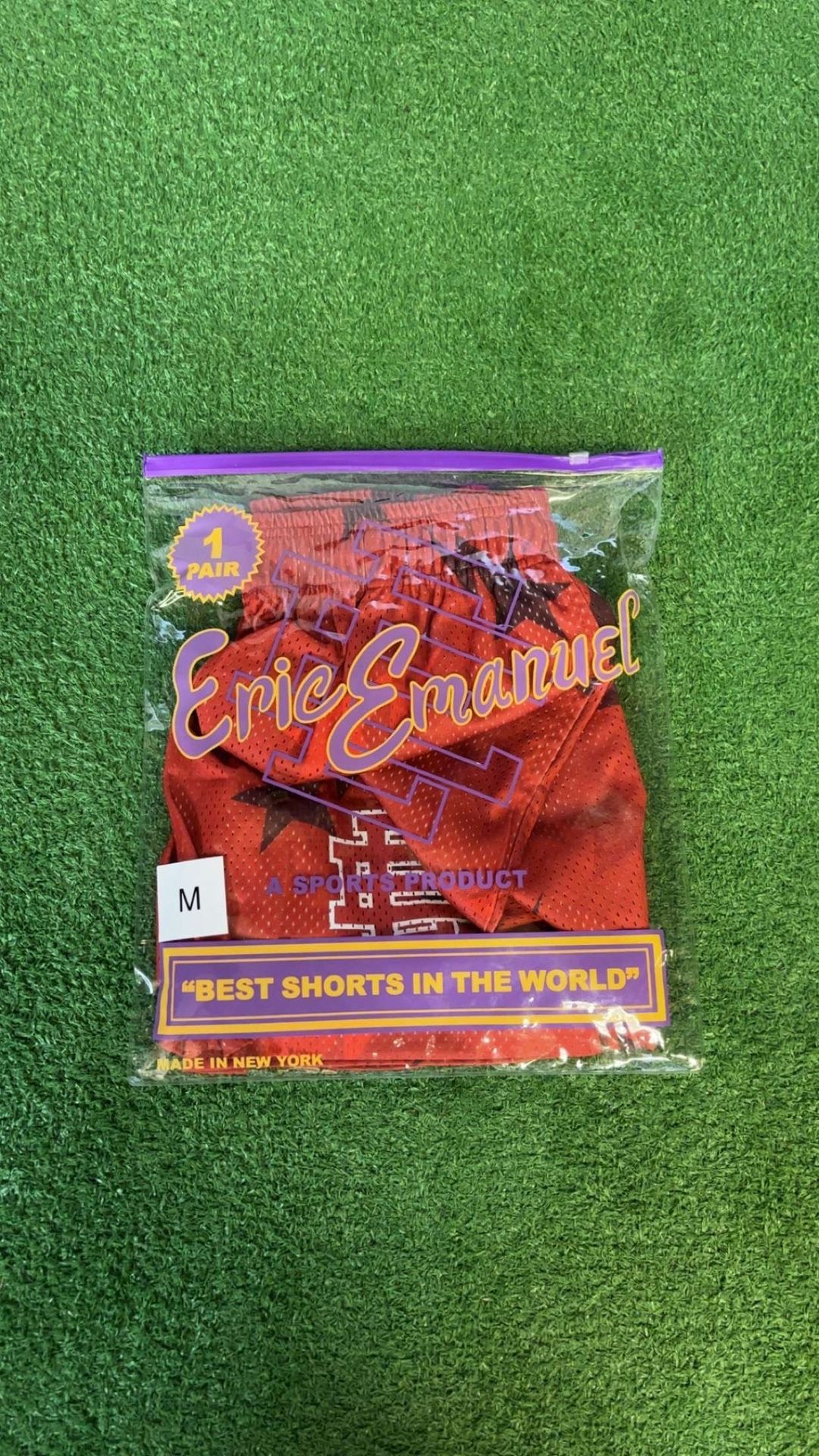 Eric Emanuel X Red Bape size M