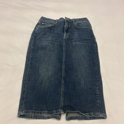 Anthropologie PILCRO Denim pencil Skirt