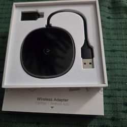 Wireless Adapter Carplay iPhone/ Android Auto