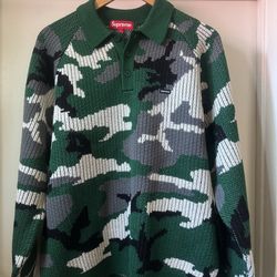 Supreme Small Box Polo Sweater