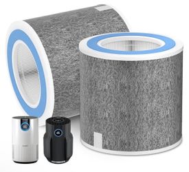 Borgodf 2 Pack HP102 Replacement Filter Compatible with Shark HP102 Air Purifier Fit for HP100 HP105 HP152 HP153 HP102PET HP132 HC450 HC451 HC452 HC45