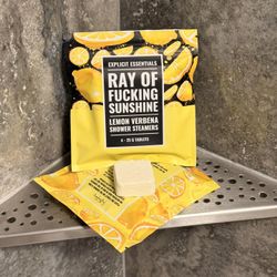 Explicit Essentials Shower Steamers-lemon
